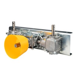 3 aliuminio krumpliaračių rinkinys L:450 skirstytuvui su sija ir tvirtinimo elementais