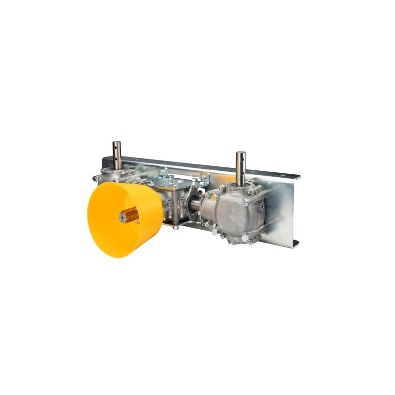 3 aliuminio krumpliaračių rinkinys L:450 skirstytuvui su sija ir tvirtinimo elementais