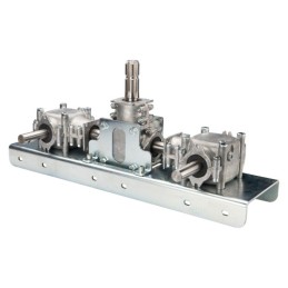 3 aliuminio krumpliaračių rinkinys L:450 skirstytuvui su sija ir tvirtinimo elementais