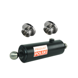 Teleskopinis hidraulinis cilindras priekabai HL8011 eiga: 580 mm + suvirinimo antgaliai