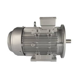 Trifazis 400 V IE3 elektros variklis, tipas B35 G112M, galia: 4 kW, apsukos: 1450 aps./min., velenas: 28 mm, su flanšu skambučio