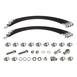 Hidraulika MF255 Ursus 3512 2812 hidraulinis skirstytuvas, 1 sekcijos ir 3 sekcijų žarnos ir jungtys