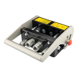 Pilnai sukomplektuota hidraulinė daugiafunkcinė jungtis, greito prijungimo jungtis, lizdas, kištukas, 4 kanalų, 1/2 colio, front