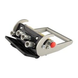 Pilnai sukomplektuota hidraulinė daugiafunkcinė jungtis, greito prijungimo jungtis, lizdas, kištukas, 4 kanalų, 1/2 colio, front