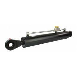 Dvigubo veikimo hidraulinio cilindro ilgis: 840 mm, eiga: 500 mm, CJ2F-100/50/500 su fiksavimo apsauginiu vožtuvu
