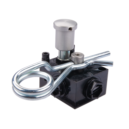 Priekabos hidraulinės stabdžių sistemos avarinis apsauginis vožtuvas