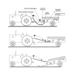 Priekabos hidraulinės stabdžių sistemos avarinis apsauginis vožtuvas
