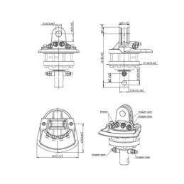 Hidraulinė rotatorių grupė 1 1/4" su HYDROLIDER jungiamąja dalimi