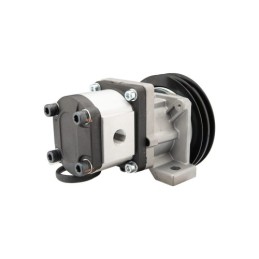 Dešinės pavaros hidraulinis siurblys, 2 grupė, dešinės pusės sukimasis, našumas: 4 cm3/aps., našumas (1500 aps./min.): 6 l/min. 