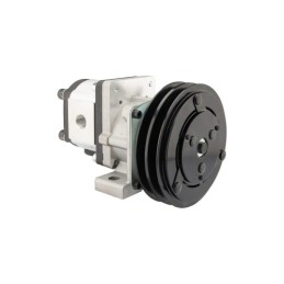 Dešinės pavaros hidraulinis siurblys, 2 grupė, dešinės pusės sukimasis, našumas: 4 cm3/aps., našumas (1500 aps./min.): 6 l/min. 