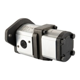 Dviejų sekcijų hidraulinis siurblys John Deere RE264112 mašinoms