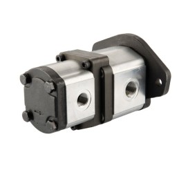 Dviejų sekcijų hidraulinis siurblys John Deere RE264112 mašinoms