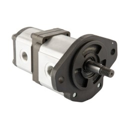 Dviejų sekcijų hidraulinis siurblys John Deere RE264112 mašinoms