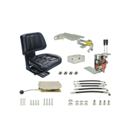 Komplektas gamyklinės hidraulikos modifikavimui ir išplėtimui Ursus C-330 traktoriuose, kėlimo valdymo sekcija su plūduriuojanči