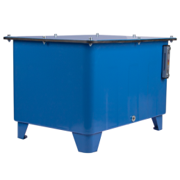 100 l hidraulinės alyvos bakas ant kojų su pilnu dangčiu