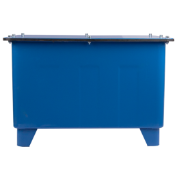 100 l hidraulinės alyvos bakas ant kojų su pilnu dangčiu