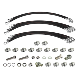 Hidraulika MF255 Ursus 3512 2812 hidraulinis skirstytuvas, 2 ir 3 sekcijų žarnos ir jungtys