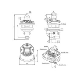 Hidraulinė rotatorių grupė 3 3/8" su HYDROLIDER jungiamąja dalimi