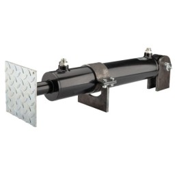 Hidraulinis cilindras skaldymo įrenginiui, galia: 20 tonų, ilgis: 860 mm, eiga: 500 mm, CJ2F-100/50/500.