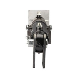 Hidraulinis cilindras skaldymo įrenginiui, galia: 20 tonų, ilgis: 860 mm, eiga: 500 mm, CJ2F-100/50/500.