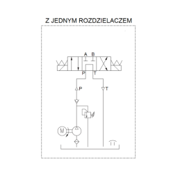 Pilnai sukomplektuotas mobilus hidraulinis agregatas 24V 2,2kW 2,5cm3 6L su vienu solenoidiniu vožtuvu