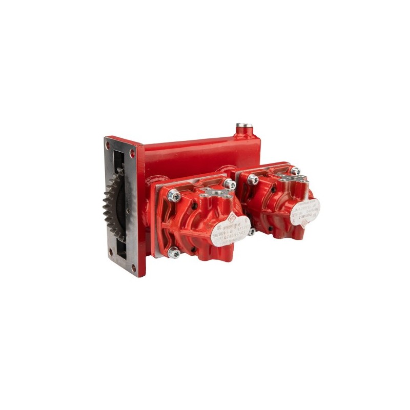 Vairo stiprintuvo siurblio pavaros priedas Władimirec T-25, komplekte yra Hydrosila NSZ10 krumpliaratinis hidraulinis siurblys, 