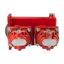 Vairo stiprintuvo siurblio pavaros priedas Władimirec T-25, komplekte yra Hydrosila NSZ10 krumpliaratinis hidraulinis siurblys, 