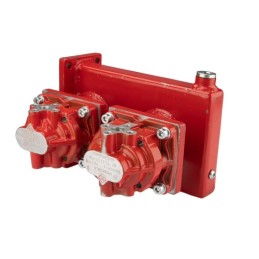 Vairo stiprintuvo siurblio pavaros priedas Władimirec T-25, komplekte yra Hydrosila NSZ10 krumpliaratinis hidraulinis siurblys, 