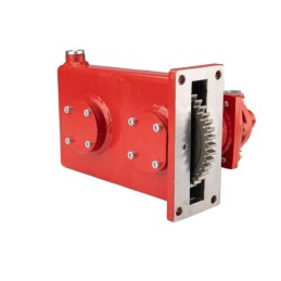 Vairo stiprintuvo siurblio pavaros priedas Władimirec T-25, komplekte yra Hydrosila NSZ10 krumpliaratinis hidraulinis siurblys, 