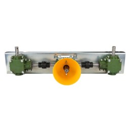 3 ketaus krumpliaračių rinkinys L:770 skirstytuvui su apsaugine sankabos sistema komplekte su sija ir tvirtinimo detalėmis