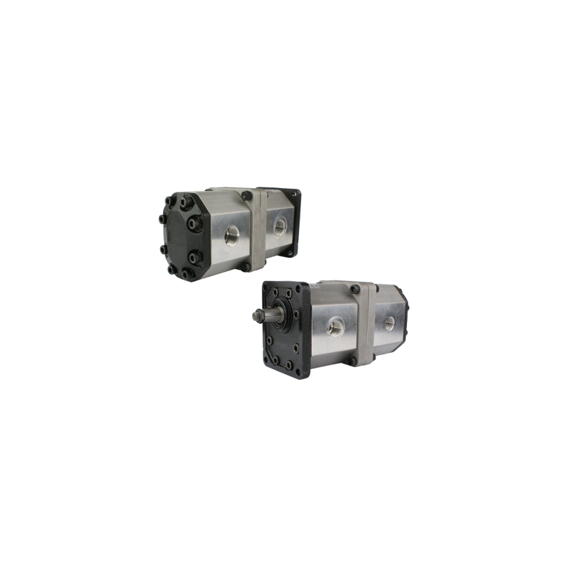 Krumpliaratinis siurblys, 2 sekcijų, dešinysis, 46/34 cm3/aps.