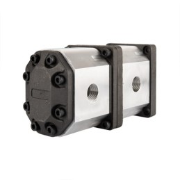 Kairysis 2 sekcijų krumpliaratinis hidraulinis siurblys, 3 grupė, tūris: 39/34 cm3/aps., našumas (1500 aps.): 58/51 l/min.