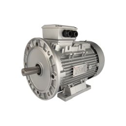 Trifazis 400 V IE3 elektros variklis, tipas B35 G132L, galia: 7,5 kW, apsukos: 1460 aps./min., velenas: 38 mm, su flanšu skambuč