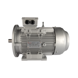 Trifazis 400 V IE3 elektros variklis, tipas B35 G132L, galia: 7,5 kW, apsukos: 1460 aps./min., velenas: 38 mm, su flanšu skambuč