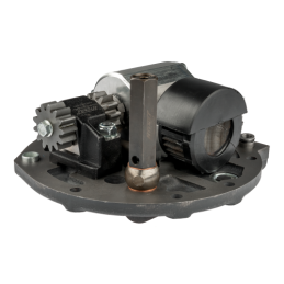 1 sekcijos hidraulinis skirstytuvas su naujo tipo pilnu siurblio dangteliu ir išorinio skirstytuvo išleidimo anga