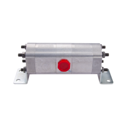 Tikslus pavarų alyvos srauto daliklis GR10 2x3,2cm3 1xĮVESTIS - 2xIŠVESTIS. Įleidžiamos alyvos srauto diapazonas: 7,6–21,6 l/min