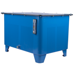 160 l hidraulinės alyvos bakas ant kojų su pilnu dangčiu