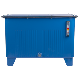 160 l hidraulinės alyvos bakas ant kojų su pilnu dangčiu