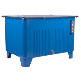 160 l hidraulinės alyvos bakas ant kojų su pilnu dangčiu