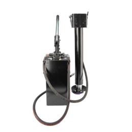 Hidraulinis atraminis pėdos cilindras, dvigubo veikimo cilindro ilgis: 690 mm, eiga 500 mm + tvirtinimo detalės su 25 cm3 rankin