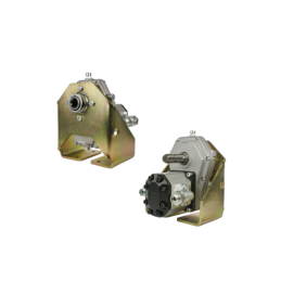 Daugiklio tvirtinimas su krumpliniu siurbliu, našumas iki 94 l/min + papildomas kardaninis velenas. Pridedamas sustiprintas pagr