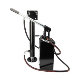 Hidraulinis atraminis pėdos cilindras, dvigubo veikimo cilindro ilgis: 690 mm, eiga 500 mm + tvirtinimo detalės su 45 cm3 rankin