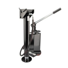 Hidraulinis atraminis pėdos cilindras, dvigubo veikimo cilindro ilgis: 690 mm, eiga 500 mm + tvirtinimo detalės su 45 cm3 rankin