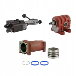 Hidraulinis skirstytuvas 42371011 „Hydroleader“, montuojamas po sėdyne C-330 modelyje, komplektuojamas su sustiprintu remonto ko