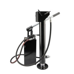 Hidraulinis atraminis pėdos cilindras, dvigubo veikimo cilindro ilgis: 690 mm, eiga 500 mm + tvirtinimo detalės su 45 cm3 rankin