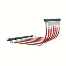 Krokodilo 1,21 m komplektas iš 2 sijų + įvorių + dantų