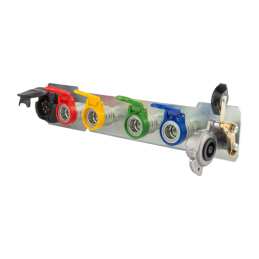 3 sekcijų išorinio skirstytuvo komplektas su 2 plūduriuojančiomis hidraulinėmis sekcijomis C 360 C 360-3P