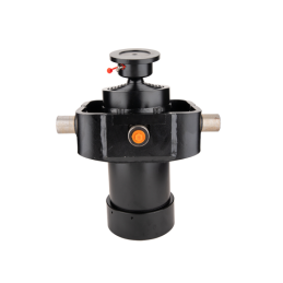 Teleskopinio cilindro eiga: 1250 mm 120/6/1250 priekabai komplekte su tvirtinimo lizdu ir laikikliu