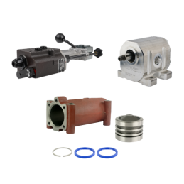 Hidraulinis skirstytuvas 42371011 „Hydroleader“, montuojamas po sėdyne C-330 modelyje, komplektuojamas su sustiprintu remonto ko