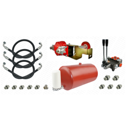 Išorinės hidraulikos komplektas, skirtas Ursus C-360-3P su išoriniu 40 litrų alyvos baku